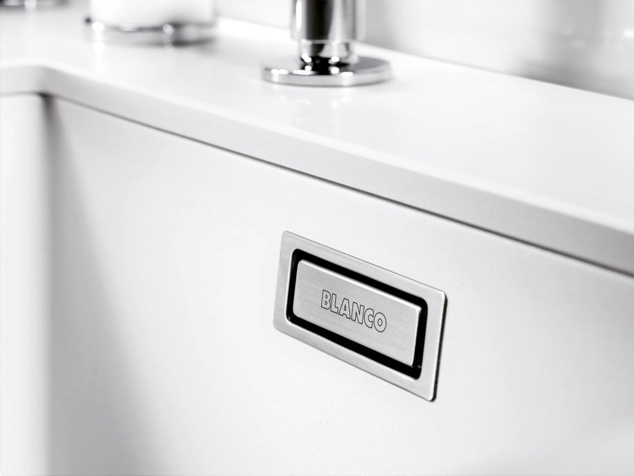 Chiuvetă bucătărie Silgranit Blanco SUBLINE 400-U negru 430×460 mm