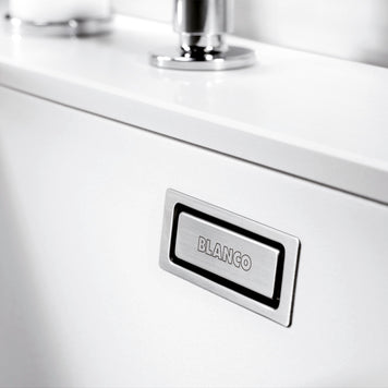 Chiuvetă bucătărie Silgranit Blanco SUBLINE 400-U negru 430×460 mm