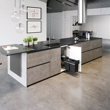 Chiuvetă bucătărie inox Blanco ZEROX 700-U Dark Steel 740 × 440 mm