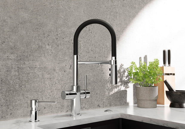 Baterie bucătărie Blanco CATRIS-S FLEXO Filter – crom HD