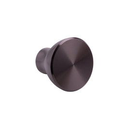 Buton mobilier Tulip Koby – maro mat, rotund (aluminiu)