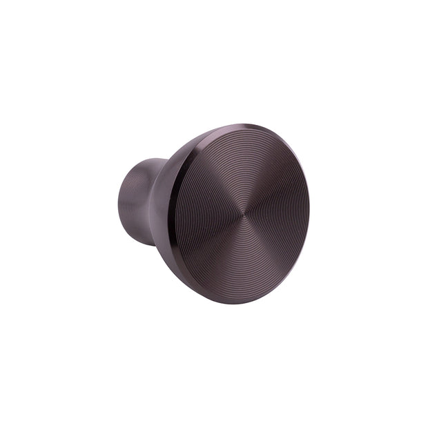 Buton mobilier Tulip Koby – maro mat, rotund (aluminiu)