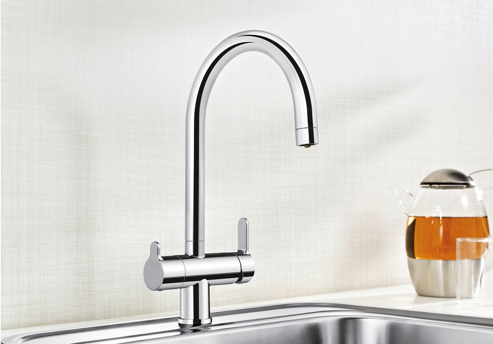 Baterie bucătărie Blanco TRIMA Filter – crom HD