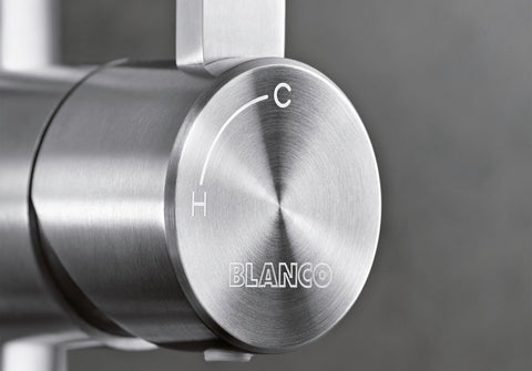 Baterie bucătărie Blanco CANDOR-S – inox masiv perlat HD