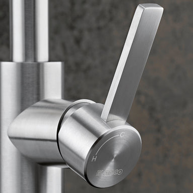 Baterie bucătărie Blanco CANDOR-S – inox masiv perlat HD