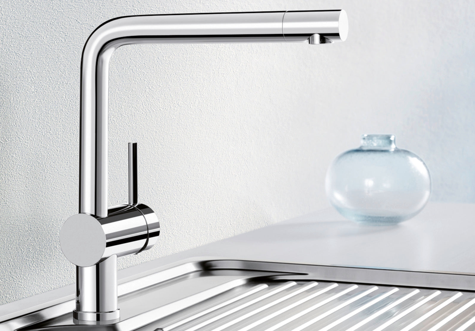 Baterie bucătărie Blanco LINUS Silgranit-look - gri piatră HD