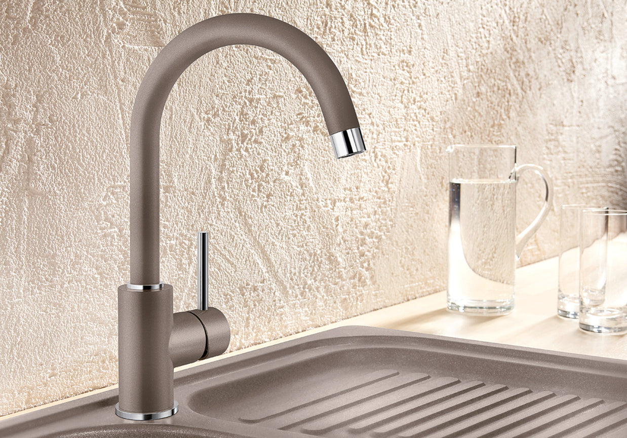 Baterie bucătărie Blanco MIDA Silgranit-Look – gri vulcan HD