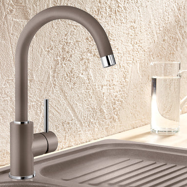 Baterie bucătărie Blanco MIDA Silgranit-Look – gri vulcan HD