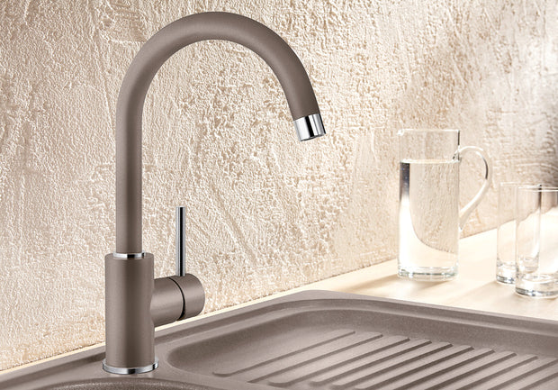 Baterie bucătărie Blanco MIDA Silgranit-Look – cafea HD