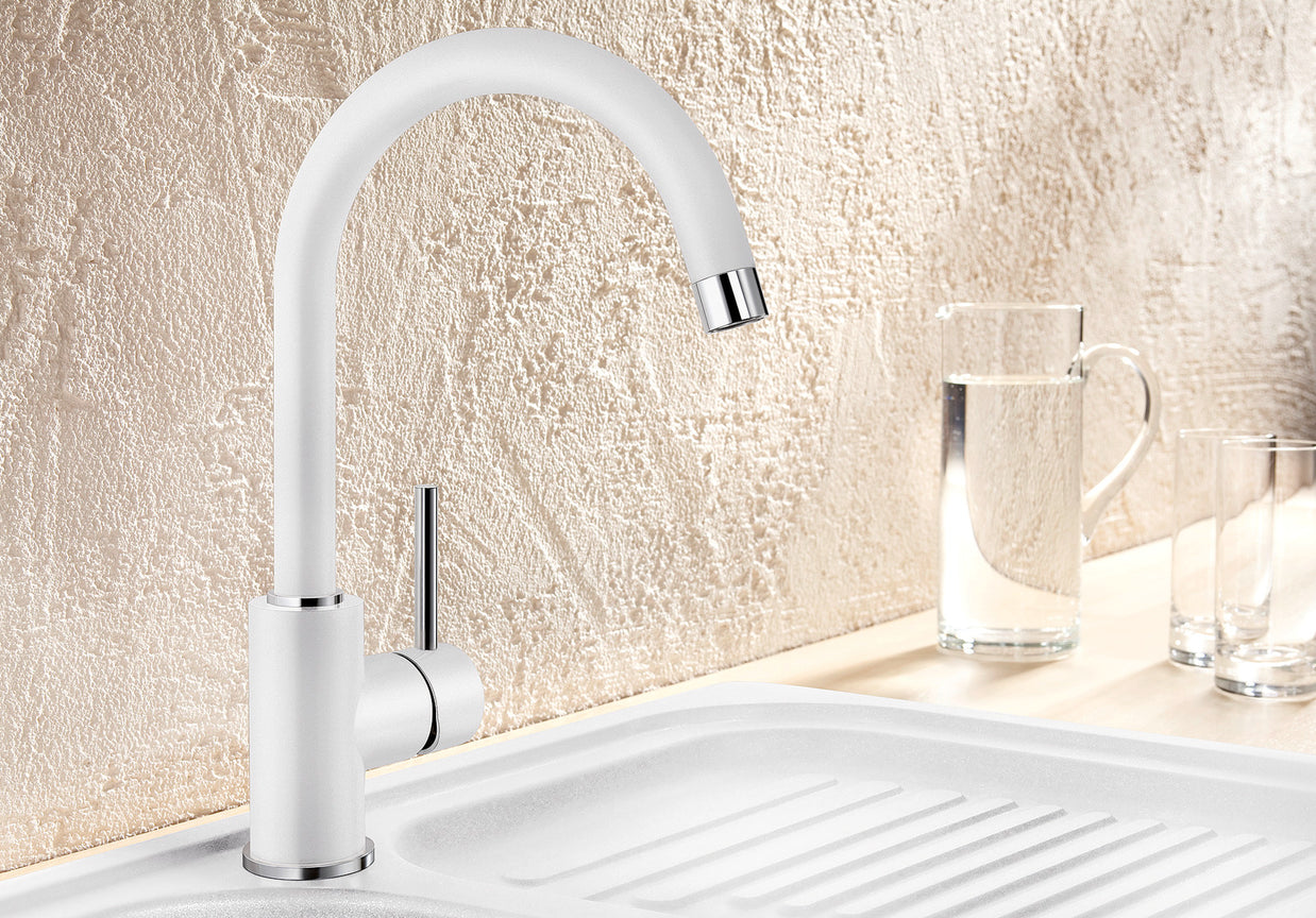 Baterie bucătărie Blanco MIDA Silgranit-Look – gri vulcan HD