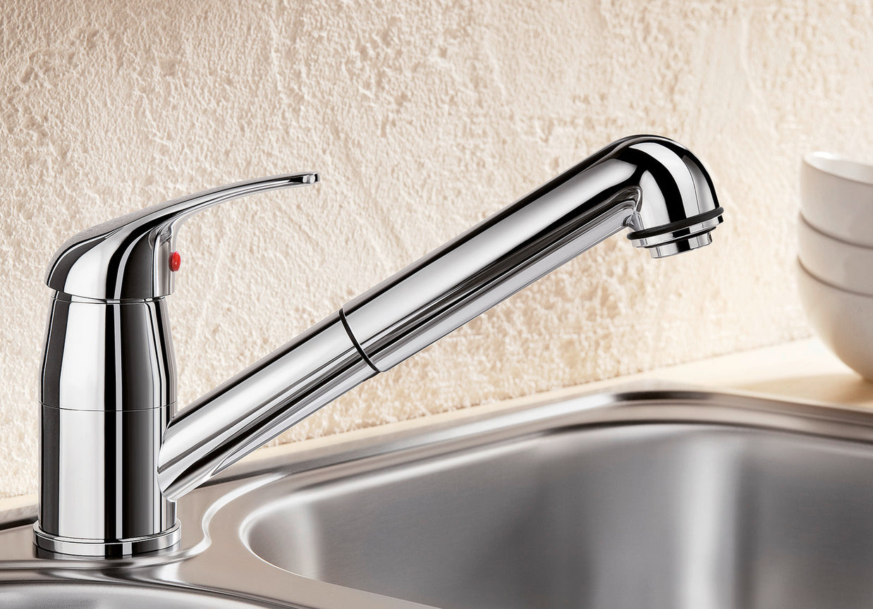 Baterie bucătărie Blanco DARAS-S – alb HD