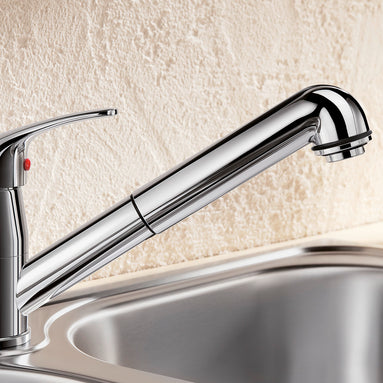 Baterie bucătărie Blanco DARAS-S – alb HD