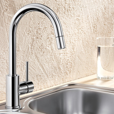 Baterie bucătărie Blanco MIDA-S Silgranit-Look – gri vulcan HD