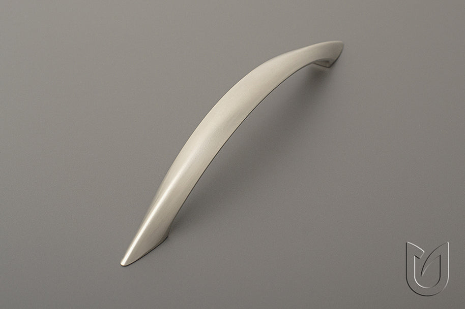 Mâner pentru mobilier Tulip Piombina – negru mat, zamac, interax 128 mm