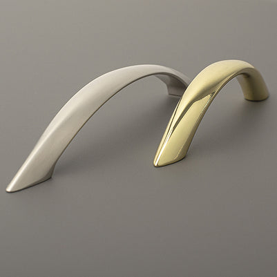 Mâner pentru mobilier Tulip Piombina – negru mat, zamac, interax 96 mm (cu șuruburi)