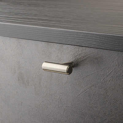 Buton mobilier Tulip Hrazda – aluminiu anodizat, mat (oțel)