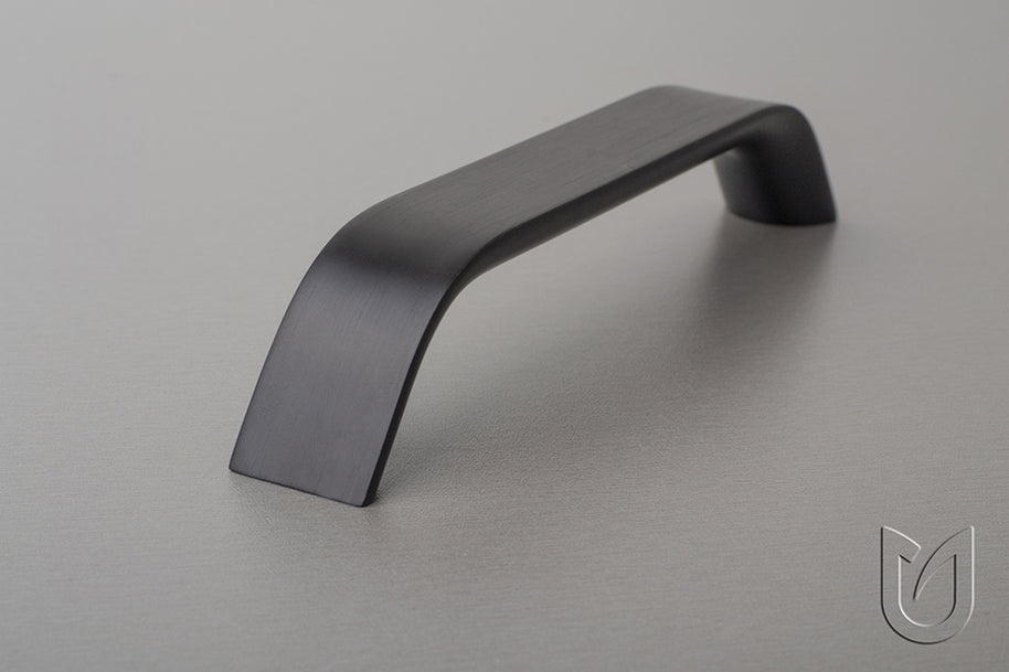 Mâner pentru mobilier Tulip Scala – aluminiu, finisaj maro mat, interax 224 mm