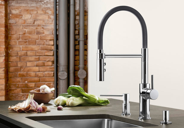 Baterie bucătărie Blanco CATRIS-S FLEXO – crom HD