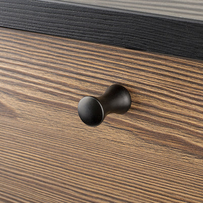 Buton pentru mobilă Tulip Ruza – crom mat (satin), zinc (rotund)