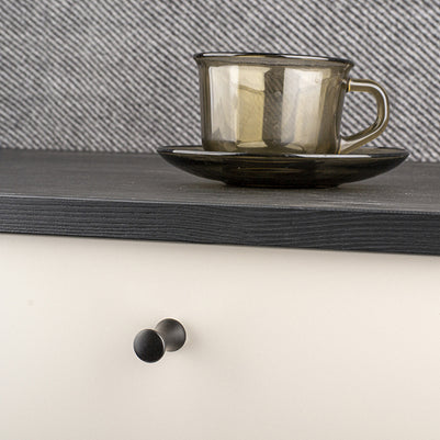 Buton pentru mobilă Tulip Ruza – crom mat (satin), zinc (rotund)