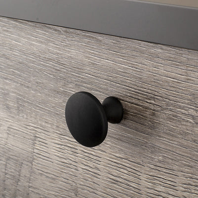 Buton mobilier Tulip Evan – crom lucios, rotund (zamac)