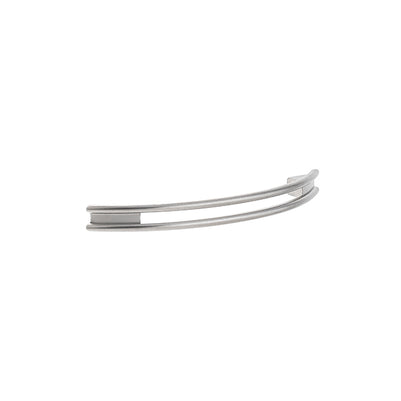 Mâner pentru mobilier Tulip Fiona – nichel satinat, zamac, interax 96 mm