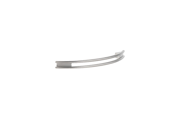 Mâner pentru mobilier Tulip Fiona – nichel satinat, zamac, interax 96 mm