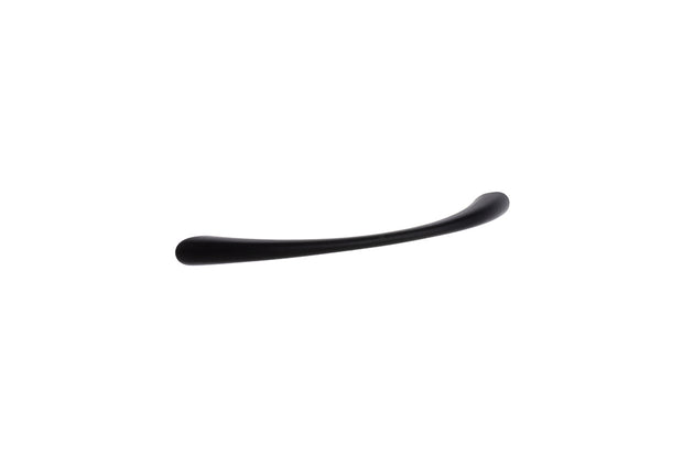 Mâner pentru mobilier Tulip Anita – negru mat, zamac, interax 128 mm
