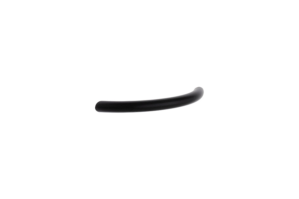 Mâner pentru mobilier Tulip Beta – negru mat, oțel, interax 128 mm