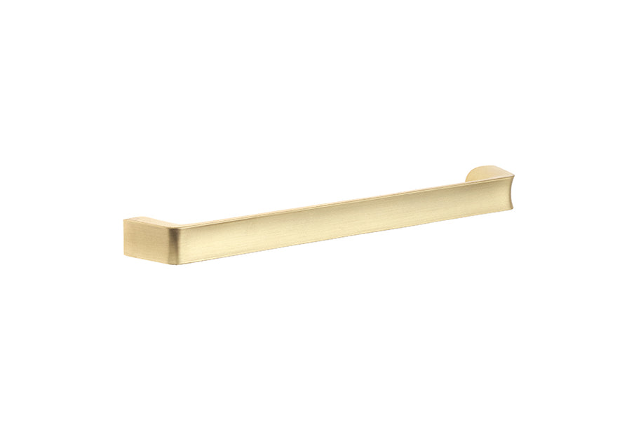 Mâner pentru mobilier Tulip Scoop – auriu mat, zamac, interax 160 mm