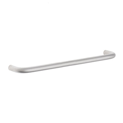 Mâner pentru mobilier Tulip Ida – nichel satinat (mat), oțel, interax 96 mm (cu șuruburi)