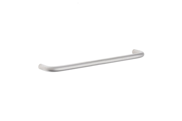 Mâner pentru mobilier Tulip Ida – nichel satinat (mat), oțel, interax 96 mm (cu șuruburi)