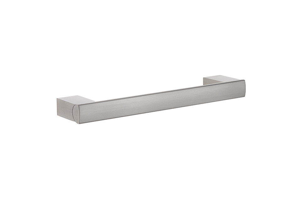 Mâner pentru mobilier Tulip Muta – imitație inox, finisaj periat, aluminiu, interax 224 mm