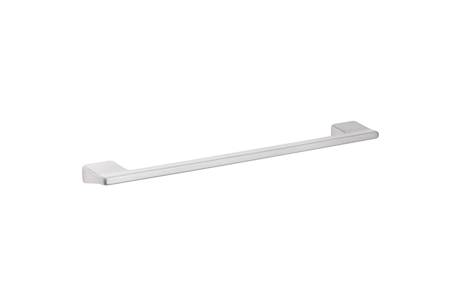 Mâner pentru mobilier Tulip Foka – imitație inox, finisaj periat, zamac, interax 160 mm