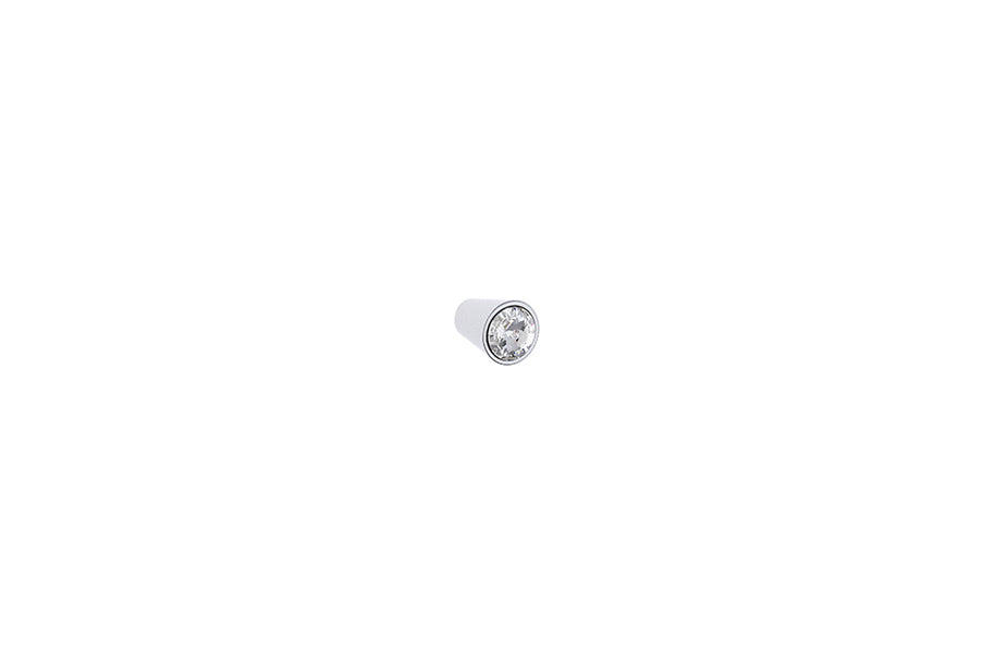 Buton pentru mobilă Tulip Ruota – crom lucios, metal (rotund, 15 × 21 mm)