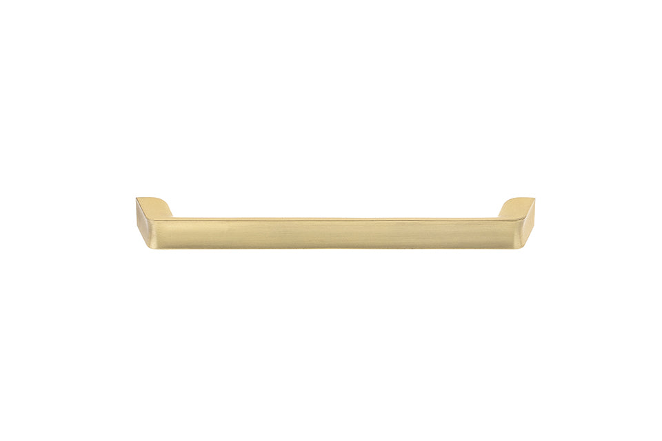 Mâner pentru mobilier Tulip Scoop – auriu mat, zamac, interax 160 mm