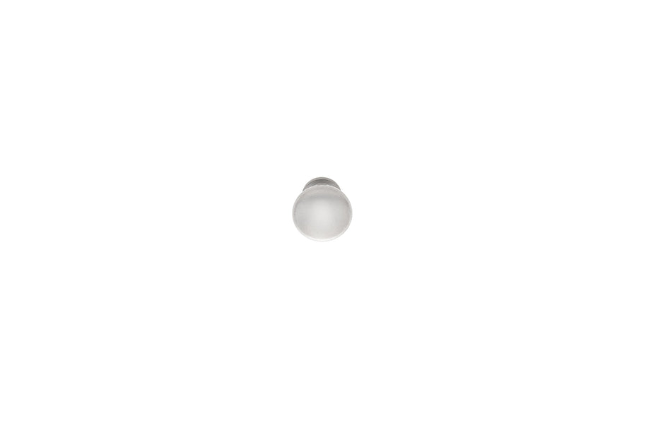 Buton mobilier Jota – nichel mat, rotund, 28×27 mm, cu șurub