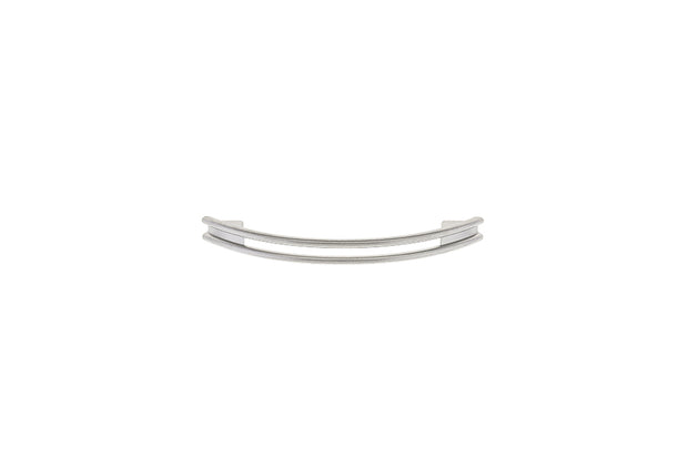 Mâner pentru mobilier Tulip Fiona – nichel satinat, zamac, interax 96 mm