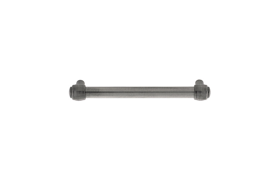 Mâner pentru mobilier Tulip Rustik 160 – finisaj cositor vechi, zamac, interax 160 mm
