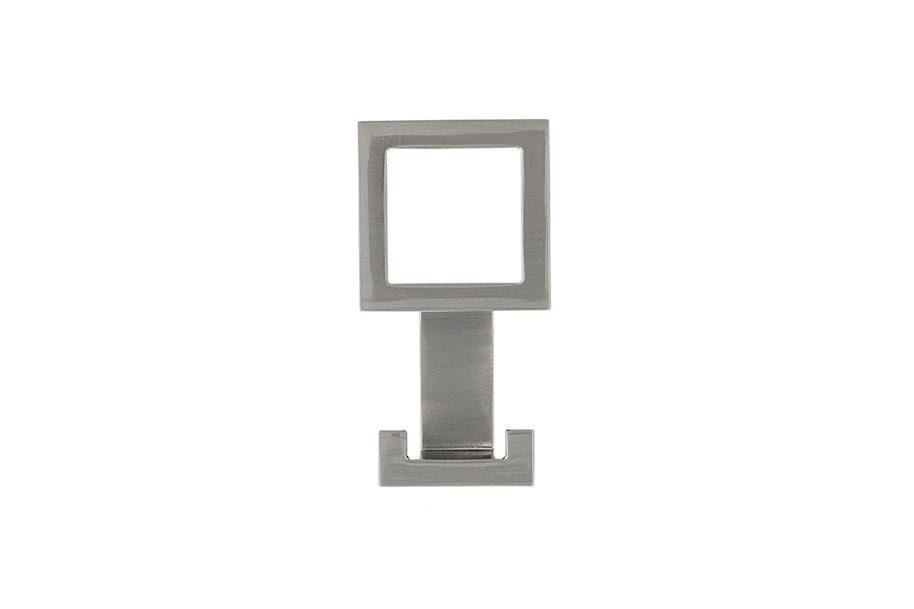 Agățătoare cu 3 cârlige Tulip Marell – nichel periat, finisaj mat, 101 × 52 mm, zamac, montaj frontal