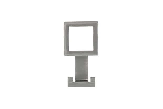 Agățătoare cu 3 cârlige Tulip Marell – nichel periat, finisaj mat, 101 × 52 mm, zamac, montaj frontal