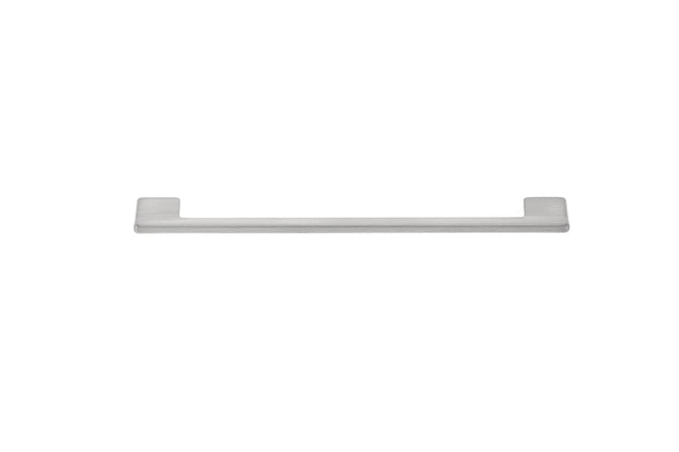Mâner pentru mobilier Tulip Foka – imitație inox, finisaj periat, zamac, interax 160 mm