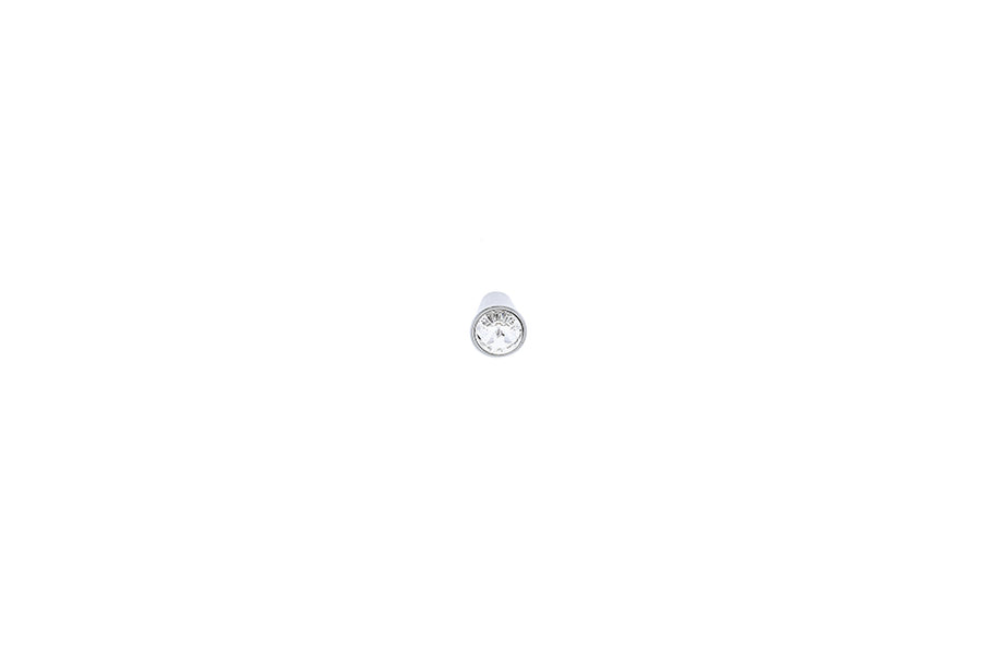Buton pentru mobilă Tulip Ruota – crom lucios, metal (rotund, 15 × 21 mm)