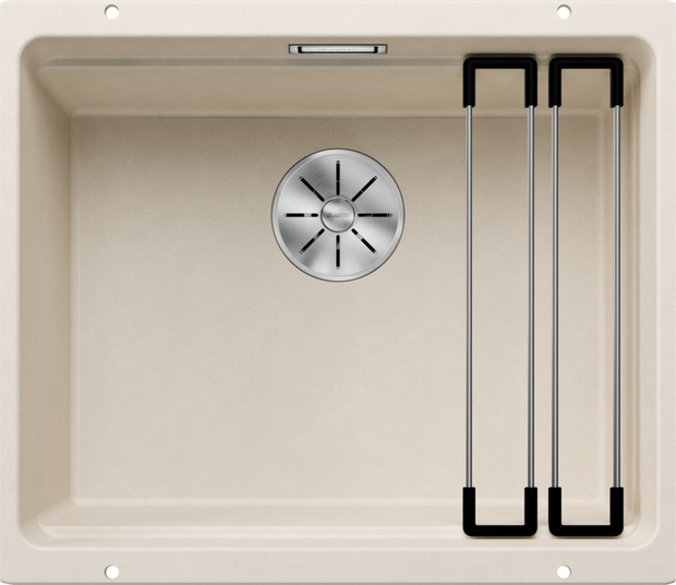 Chiuvetă bucătărie Silgranit Blanco ETAGON 500-U alb antic 530×460 mm