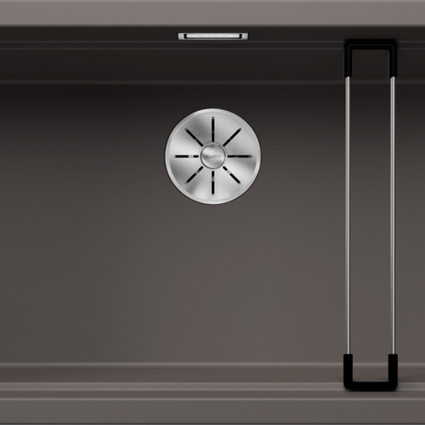 Chiuvetă bucătărie Silgranit Blanco ETAGON 700-U gri vulcan 730×460 mm