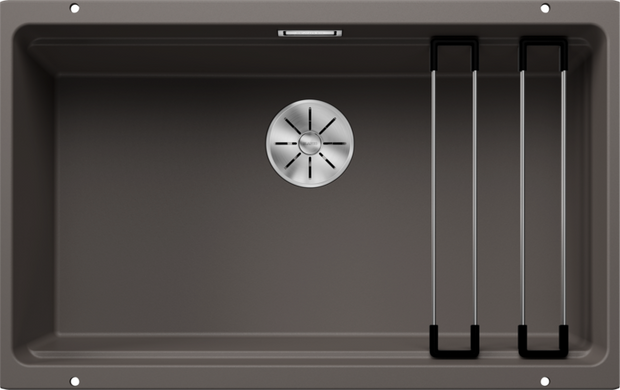 Chiuvetă bucătărie Silgranit Blanco ETAGON 700-U gri vulcan 730×460 mm