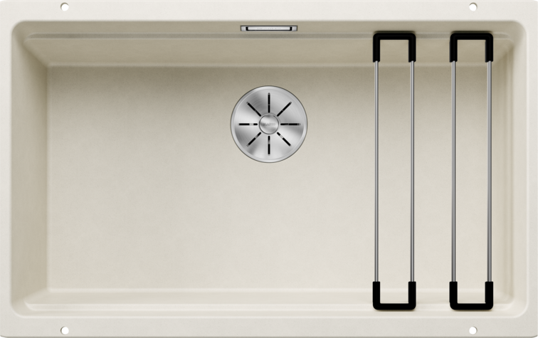 Chiuvetă bucătărie Silgranit Blanco ETAGON 700-U alb antic 730×460 mm