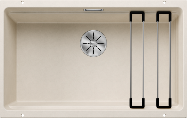 Chiuvetă bucătărie Silgranit Blanco ETAGON 700-U alb antic 730×460 mm