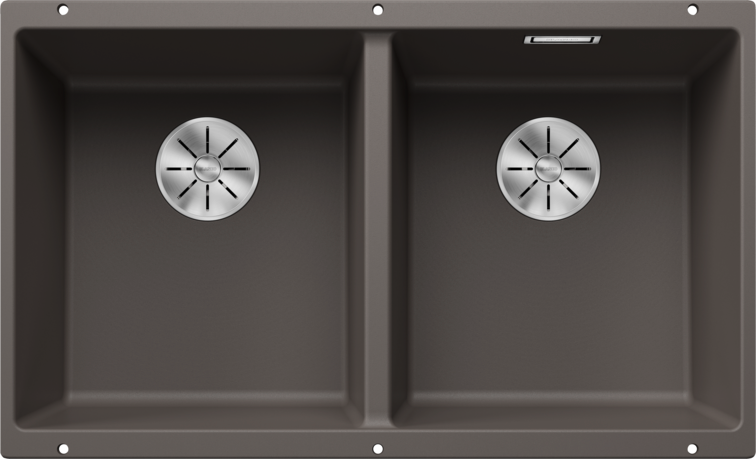 Chiuvetă bucătărie Silgranit Blanco SUBLINE 350/350-U gri vulcan 755×460 mm