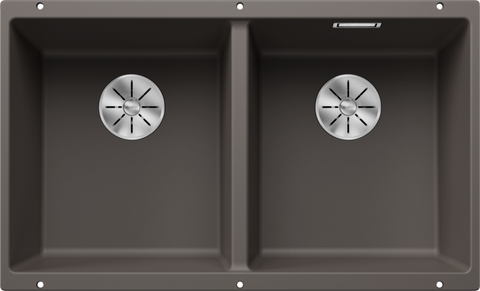 Chiuvetă bucătărie Silgranit Blanco SUBLINE 350/350-U gri vulcan 755×460 mm